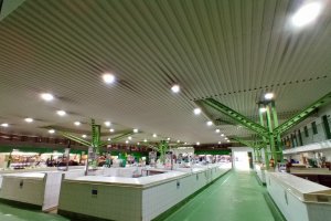 Interior del Mercado de Los Ángeles