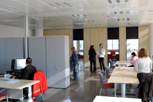 Empleados públicos en una imagen de archivo.