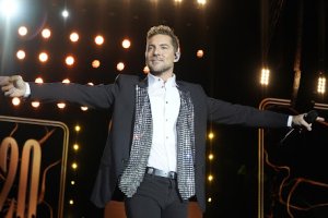 David Bisbal en su concierto aniversario ofrecido en Almería. Foto: Fran Muñoz