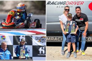 La familia es un pilar básico para Marco Moral y lo demuestran estas imágenes.