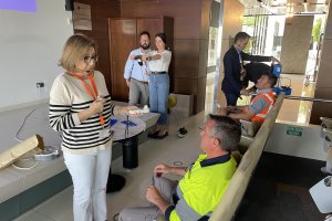 Pruebas de salud cardiovascular a los trabajadores de Cosentino.