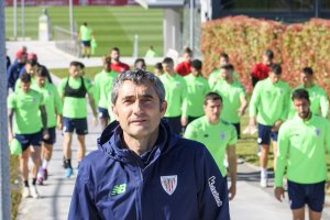 Ernesto Valverde, entrenador del Athletic.