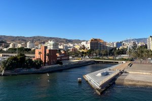 Vistas desde el nuevo paseo de el Cable Inglés.