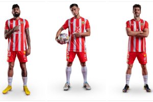 Samú Costa, Robertone y Melero.