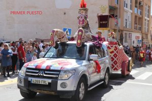 \'Cuadriga Romana de Murgi\', la carroza ganadora.