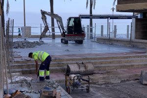 Las obras han arrancado en El Zapillo.