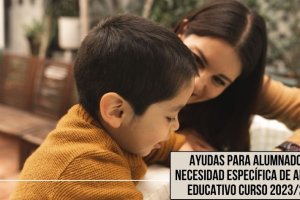 Novedades en las ayudas para alumnado con NEAE para el curso 2023/2024.