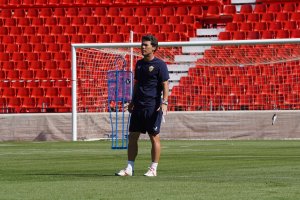 Rubi ha preparado la visita al Bernabéu mirando de reojo al Elche.