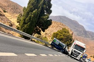 Imagen del accidente.