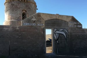 Fachada del Torreón de San Miguel de Cabo de Gata