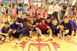 El Fútbol Club Barcelona Basket se lleva el Torneo Nacional de Baloncesto U13 Ciudad de Vera.