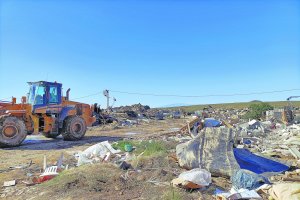 Imagen del asentamiento del Walili, demolido en enero de este año