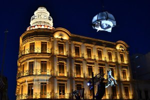 La Casa de las Mariposas, durante la Noche en Blanco 2022.