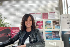 Patricia Gisbert, responsable de la oficina.