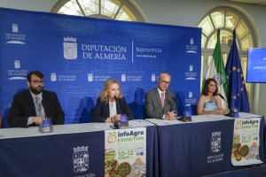 Presentación de la IV Infoagro ayer en Diputación.