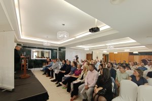 Vista general de la presentación del programa de Almerienses