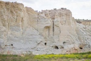 Parte del yacimiento de El Argar situado en Antas.