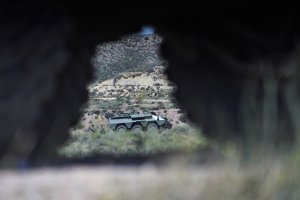 BMRs en el campo de maniobras de Viator