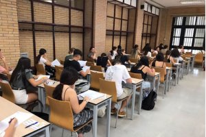 Imagen del año pasado de estas pruebas de acceso a la universidad.