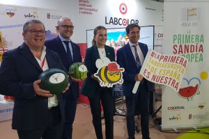 Presentación de la sandía de Almería, la primera que se produce en Europa