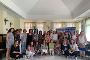 Algunas de las empresarias que han participado en las jornadas .