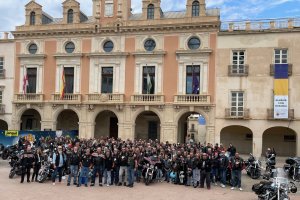 Moteros en Almería.