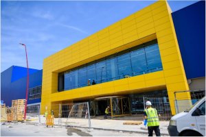 En la recta final de las obras de la tienda de Ikea en Almería.