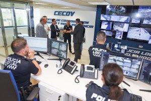 El Centro de Coordinación Operativa y Videovigilancia.