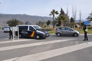 Control de la Policía Nacional en El Ejido