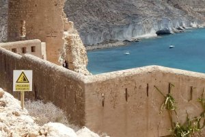 Imagen de archivo del castillo de la Cala San Pedro.