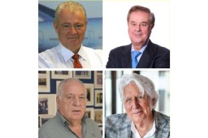 José Luis Carrillo, Gabriel Escarrer, José María Rossell y Miguel Fluxá