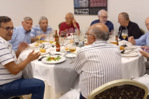 Las Viejas Glorias del Hispania en el Hotel Catedral.