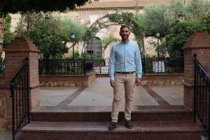 Sergio Domínguez Expósito, candidato a la Alcaldía de Tabernas.