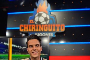 El periodista deportivo Diego Plaza.