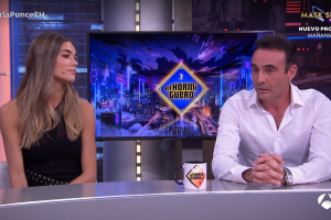 Ana Soria y Enrique Ponce, este martes en El Hormiguero.
