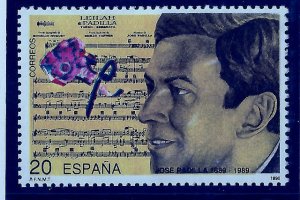 Sello conmemorativo por el centenario del Maestro Padilla.