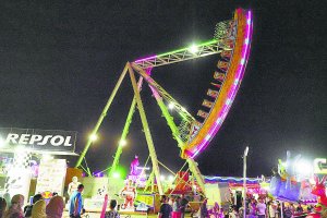 Atracciones en las fiestas del año pasado.