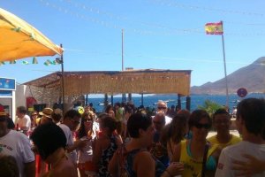 Imagen de archivo de las fiestas de La Isleta del Moro.