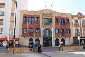 Juzgados de Vera donde se ha iniciado la investigación del presunto fraude de votos por correo en Mojácar.