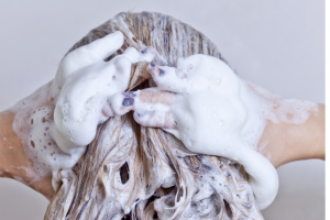 Lavado cabello