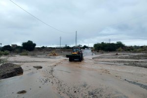 Imagen de Huércal-Overa del pasado martes tras las intensas lluvias del lunes.