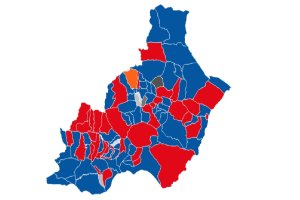 Así queda el mapa político municipal en la provincia de Almería.