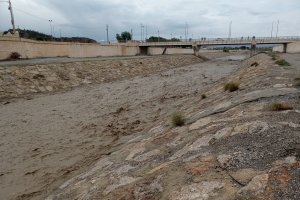 La rambla, ayer, a su paso por Albox. Foto: Somos Albojenses.