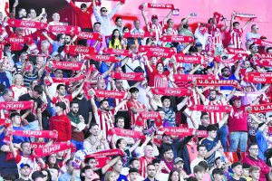 La confianza de la afición es total para la final con el Espanyol.