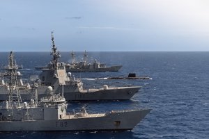 Las fragatas Victoria, Almirante Juan de Borbón y Canarias