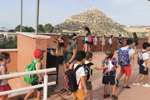 Imagen de archivo de la ludoteca de verano veratense en 2021.