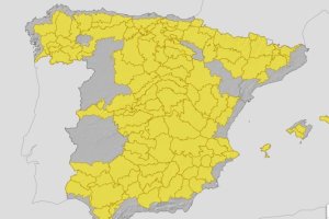 Mapa de España de este viernes.