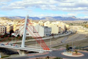 Vista general del pueblo de Albox.
