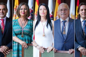 Los cinco diputados que no repetirán.