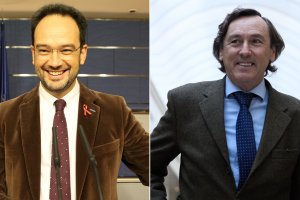 Antonio Hernando y Rafael Hernando.